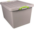 Really Useful Box Aufbewahrungsbox 96RDG 96l nestbar taubengrau aus 100% recyceltem Polypropylen
