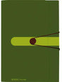 Herlitz Fächermappe easy orga to go green DIN A4, 12 Fächer, Recycling PP, dunkelgrün
