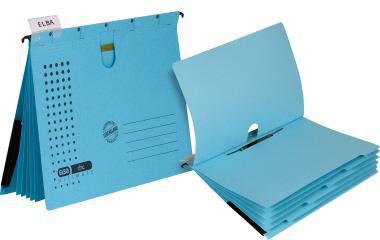 ELBA Organisationshefter chic ULTIMATE DIN A4 blau 5 Unterteilungen 5 St./Pack.