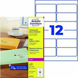 Avery Zweckform Adressetikett L4772-25 QuickPEEL transparent 300 Stück A4