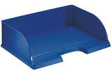 LEITZ Briefablage Jumbo Plus 52190035 DIN A4 quer Polystyrol blau