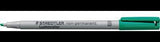 STAEDTLER Lumocolor 312-2 Folienstift non-permanent rot, 1-2,5 mm, Made in Germany