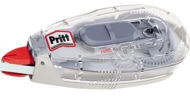 PRITT Korrekturroller Refill Flex PRR6H – 6 mm x 12 m, nachfüllbar, flexible Spitze