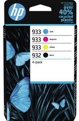 HP Tintenpatrone 932/933 Original 4er-Pack – Schwarz & Farbe für ca. 400 Seiten