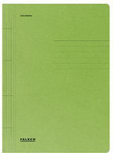 Falken Schnellhefter 80000201 A4 250g/m² Manila-RC-Karton blau mit Organisationsaufdruck