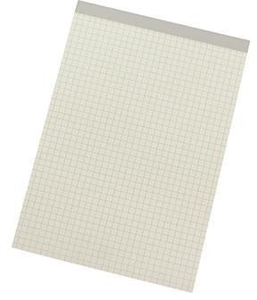 Soennecken Notizblock Recycling DIN A6 kariert 50 Blatt – 60 g/m², Mikroperforation, Fälzelbindung
