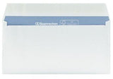 Soennecken Briefhülle Premium 1313 DIN lang mit Fenster und Haftklebung, 200 Stück, weiß, 100 g/m²