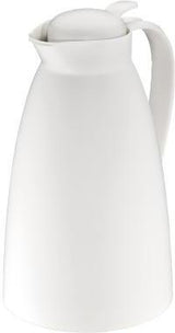 alfi Isolierkanne Eco 1 Liter weiß – 12 h heiß, 24 h kalt, BPA-frei