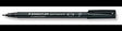 STAEDTLER Lumocolor 318-9 Folienstift permanent 0,6 mm schwarz – Made in Germany, nachfüllbar