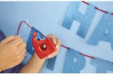 tesa Handabroller Easy Cut 57443 – Nachfüllbarer Klebefilm-Abroller für 19 mm x 10 m Rollen