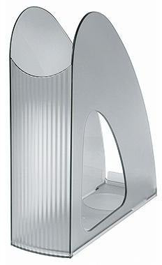 HAN Stehsammler TWIN SIGNAL 1611-23 DIN A4/C4 transluzent klar – Platzsparendes Stecksystem