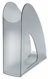 HAN Stehsammler TWIN SIGNAL 1611-23 DIN A4/C4 transluzent klar – Platzsparendes Stecksystem