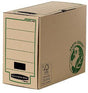 BANKERS BOX Archivbox Earth Series 4470301 naturbraun, DIN A4, 100 % recycelt, mit Deckel