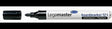 Legamaster Boardmarker TZ1 7-110001 – 1,5–3 mm Rundspitze, schwarz, nachfüllbar, Made in Germany