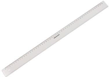 Soennecken Lineal 1820 20 cm aus transparentem Polystyrol mit mm-Teilung