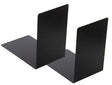 Westcott Buchstütze E-10244 – 2er-Pack, 9 x 14 x 14 cm, Metall pulverbeschichtet schwarz
