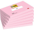 Post-it Notes 655-PNK Haftnotizen 127x76 mm flamingopink 6 Blöcke à 100 Blatt