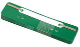 Soennecken Heftstreifen 3169 kurz Kunststoffdeckl. ws 25 St./Pack. – 3,4 x 15 cm, Polypropylen, 4fach Lochung