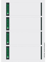 LEITZ Ordnerrückenetiketten 61,5 x 192 mm, 100 Stück, gelb, selbstklebend, für Laserdrucker