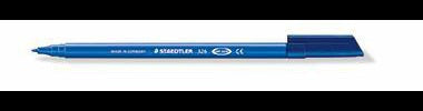 STAEDTLER Fasermaler Noris 326-2 – 1 mm rote Faserspitze, auswaschbar, Made in Germany