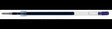 uni-ball JETSTREAM Tintenrollermine 0,5 mm Blau – Wasserfeste, dokumentenechte Mine