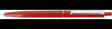 Soennecken Kugelschreiber No. 25 rot – 10er Pack, dokumentenecht, Metallclip