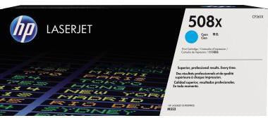 HP Toner CF361X 508X Original cyan ca. 9.500 Seiten für Laserdrucker