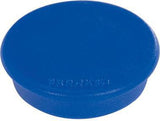 FRANKEN Magnet HM20 09 rund 24 mm weiß 10 St./Pack. – Haftmagnete für Präsentationstafeln