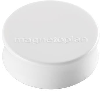 magnetoplan Magnet Ergo Large 1665032 34mm silber 10 St./Pack. – Ferrit-Magnete mit hoher Haftkraft