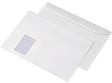 KUVERMATIC Kuvertierhülle DIN C4 mit Fenster, 100 g/m² Offsetpapier, weiß, 500 Stück pro Packung