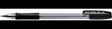 PILOT Kugelschreiber BPS-GP 2092001 XB transparent Mine schwarz dokumentenecht