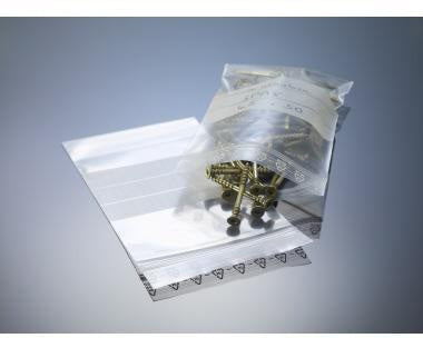 Druckverschlussbeutel 120x170 mm, 1000 Stück, transparent, LDPE, 50 µm