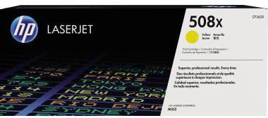 HP Original Toner 508X CF362X in Gelb – ca. 9.500 Seiten für Laserdrucker