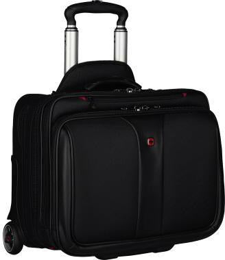 WENGER Notebooktrolley PATRIOT 15,4 Zoll schwarz – Trolley mit Laptopfach & Teleskopgriff