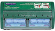 SALVEQUICK Pflasterspender Blue Detectable – detektierbar, wandmontierbar, inkl. 2x35 Pflaster