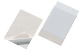DURABLE POCKETFIX Selbstklebetasche 105x148 mm, 10 Stück, transparente Weichfolie