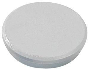 DAHLE Haftmagnet 95532-21401 32 mm rot, 10 Stück – runde Magnete mit Griffrand, 0,8 kg Tragkraft