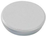 DAHLE Haftmagnet 95532-21401 32 mm rot, 10 Stück – runde Magnete mit Griffrand, 0,8 kg Tragkraft