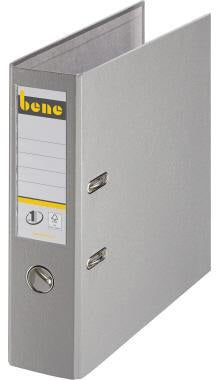 BENE Ordner 291400 blau DIN A4 80 mm PP FSC – Klassischer Standardordner