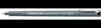 STAEDTLER Pigment liner 308 Fineliner 0,05 mm schwarz – wasserfest & dokumentenecht
