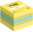 Post-it Haftnotizwürfel Mini 2051-L 51x40x51mm 400 Blatt limone – selbsthaftend & rückstandsfrei