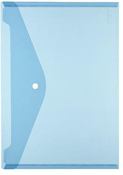 Herlitz Dokumententasche DIN A4 Druckknopf PP glasklar – 200 Blatt