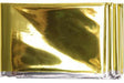 SIRIUS Rettungsdecke 210 x 160 cm – aluminiumbedampfte Spezialfolie, silber/gold