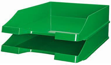 HAN Briefablage KLASSIK 1027-X-50 DIN A4/C4 lemon – Stapelbare Ablage in Hochglanz