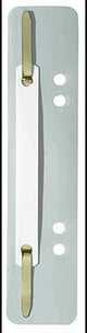 ELBA Heftstreifen 35x150mm kurz PP grau 25 St./Pack. – Robuste Heftstreifen aus Polypropylen
