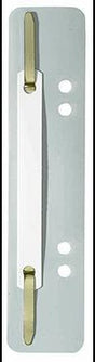 ELBA Heftstreifen 35x150mm kurz PP grau 25 St./Pack. – Robuste Heftstreifen aus Polypropylen