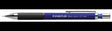 STAEDTLER Druckbleistift Mars micro 775 0,7 mm B – Blau, Metallspitze, Radierer
