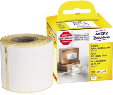 AVERY ZWECKFORM Versandetiketten 101 x 54 mm, 220 Etiketten/Rolle, BPA-frei, FSC-zertifiziert