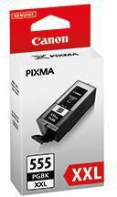 Canon Tintenpatrone PGI-555XXL PGBK – Original schwarz, ca. 1.000 Seiten, 37 ml