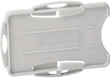 DURABLE Ausweishalter ECO 898901 – 10 Stück, 87 x 54 mm, schwarz, Blauer Engel